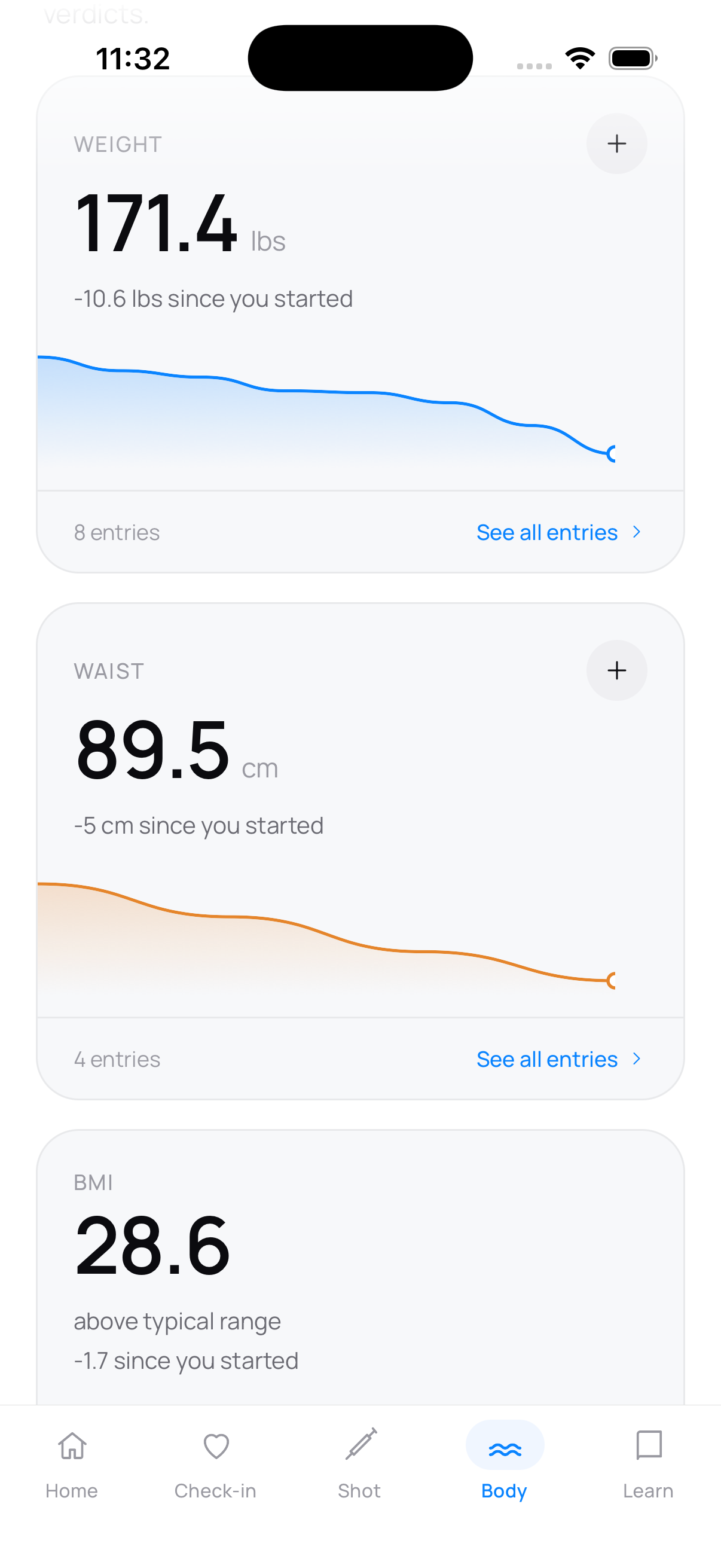 Body tracking